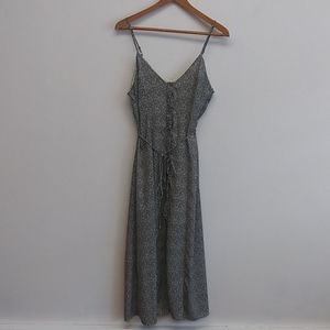 Sienna Sky Button-up Leopard Print Dress